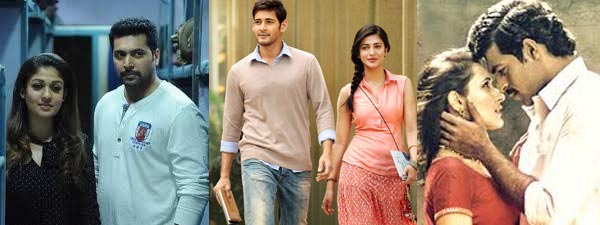 south movies,kanche,bollywood heroes,mohan raja,thani oruvan,srimanthudu  సౌత్ సినిమాలా!...మజాకా!